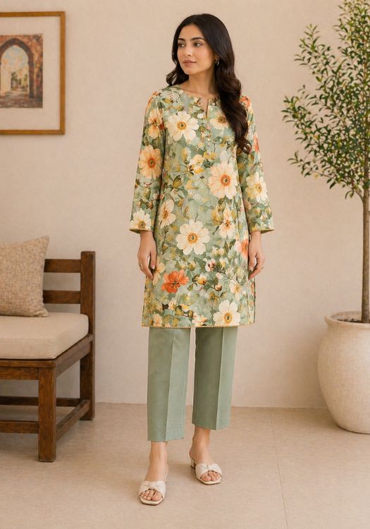 Floral Mist Lawn 2-Piece Suit